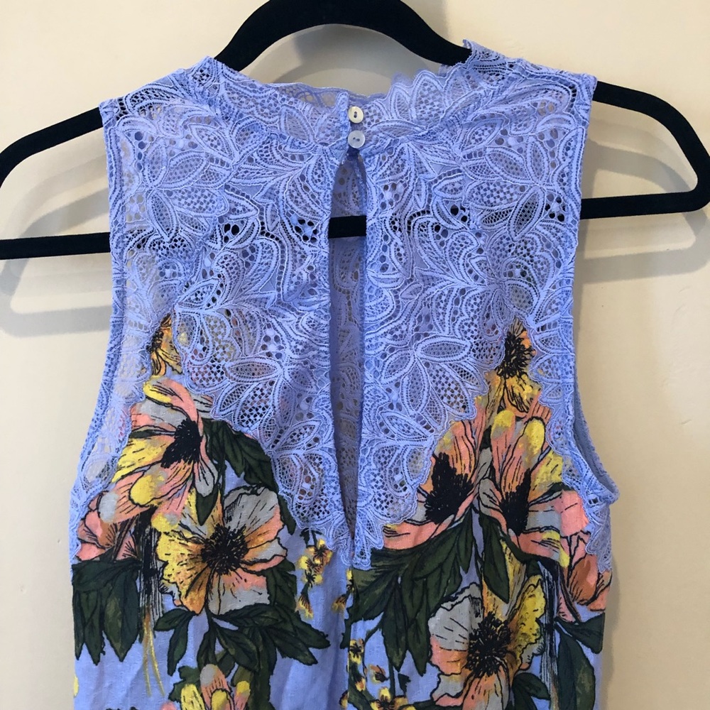 Intimately Free People • Purple, Floral Slip Dress - Picture 5 of 8